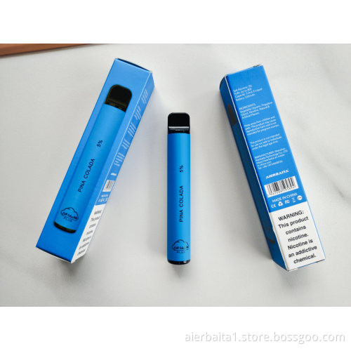 Malaysia Hot Disposable E-Cigarette Vape Pen with 800 Puffs Good Taste